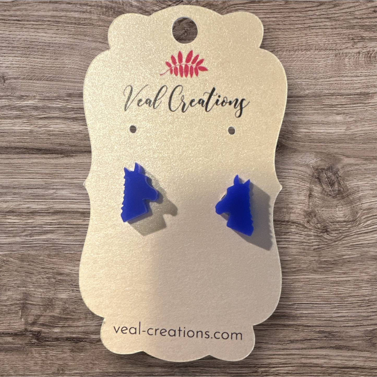 Saddle Up – Horse Acrylic Earrings for the Show Girl Life