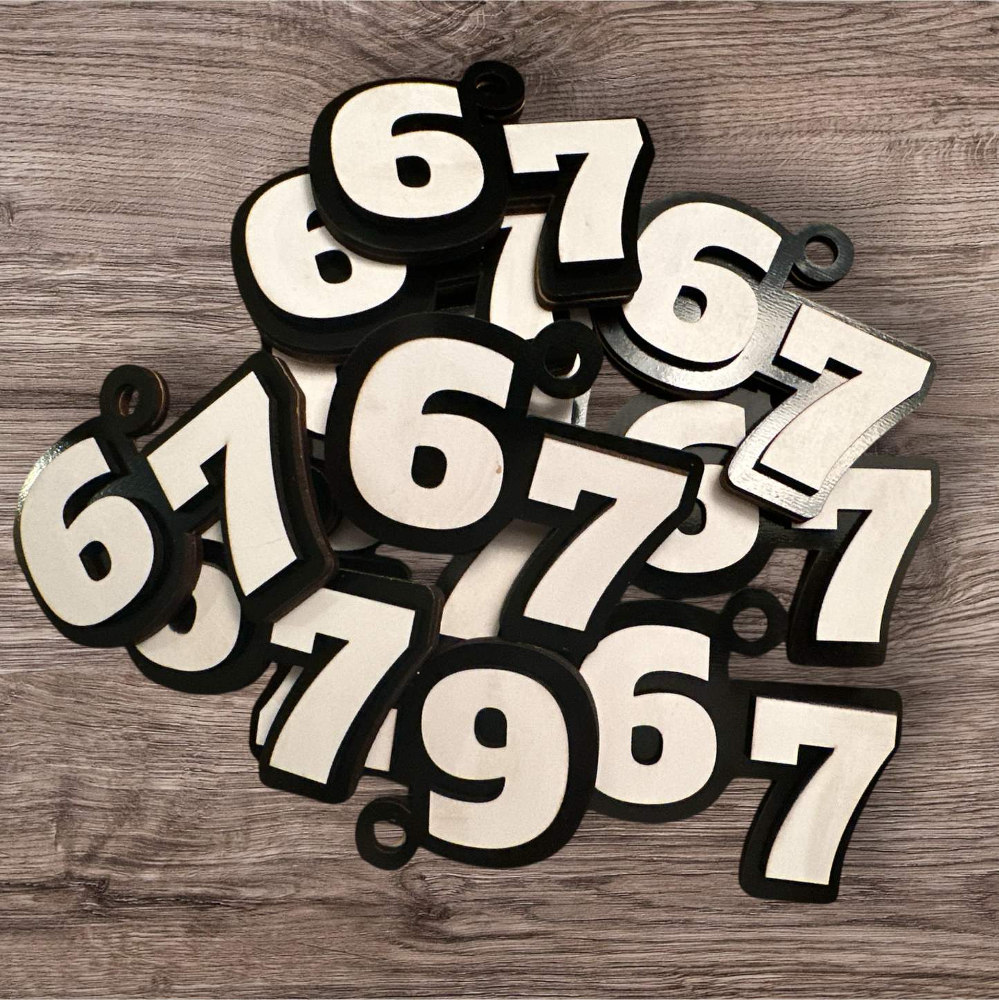 “67” Ornament – 2025 Word of the Year Edition