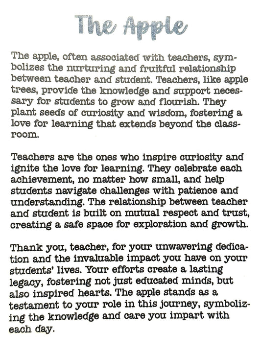 The Apple – Story Card Ornament