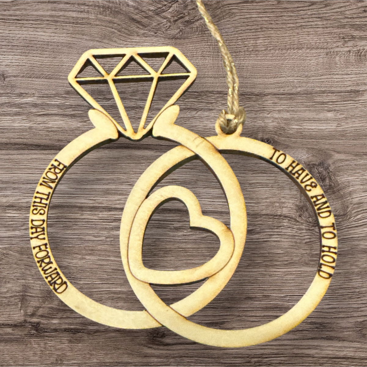 A Lifetime of Love and Laughter – Marriage Story Card Ornament