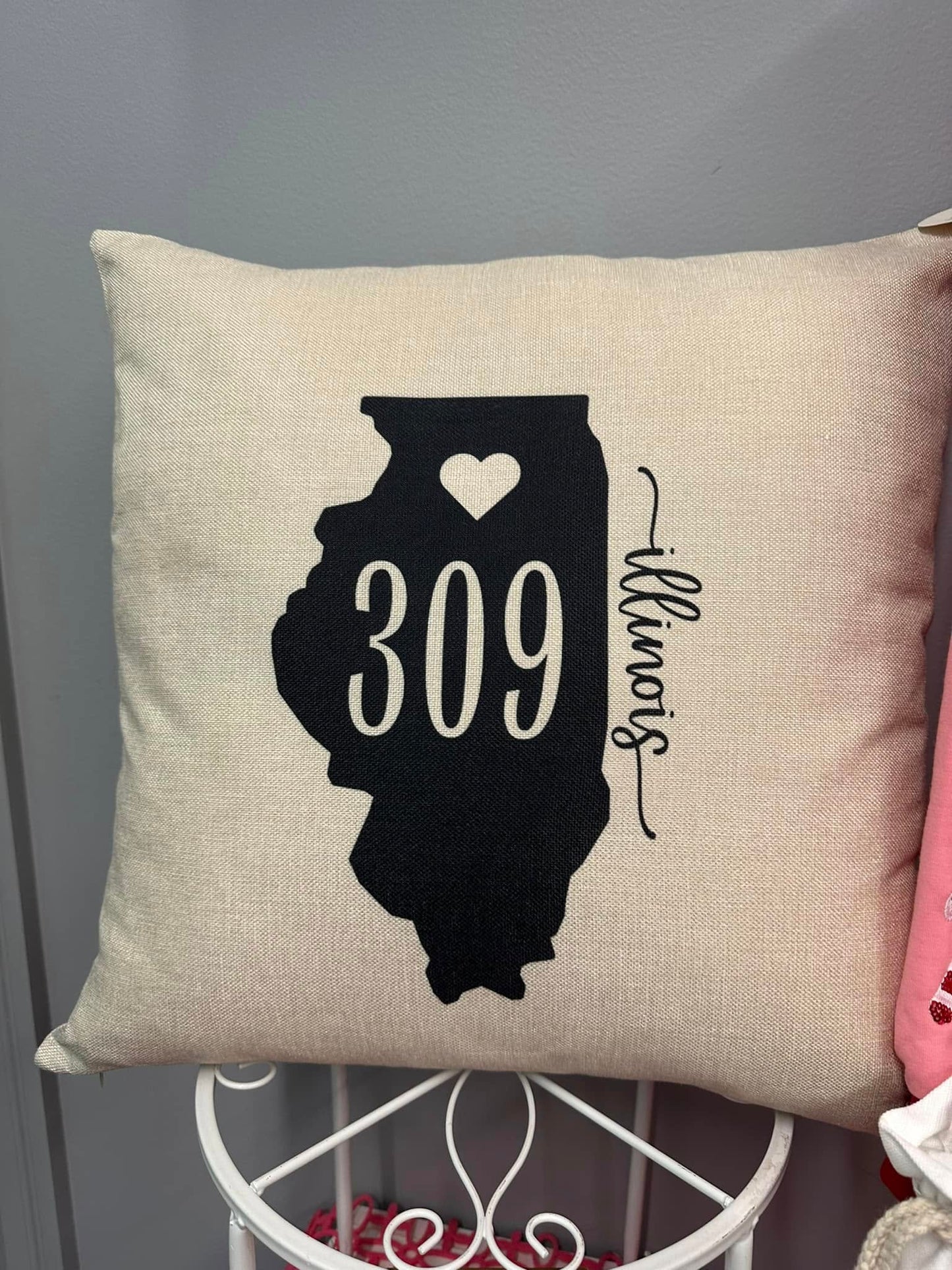 Illinois 309 Pillow