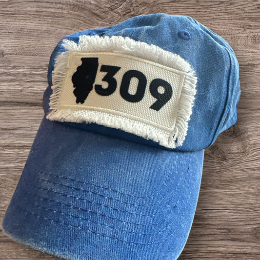 Vintage Blue 309 Ball Cap