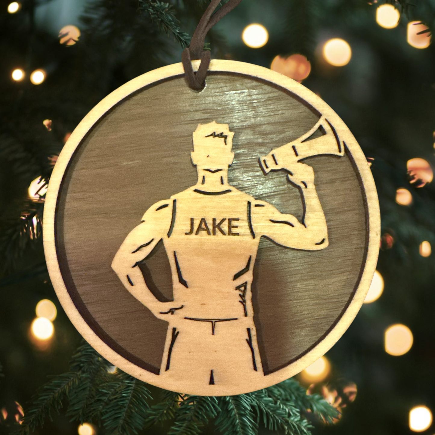 Sports Collection - Custom Engraved Cheerleading Ornament