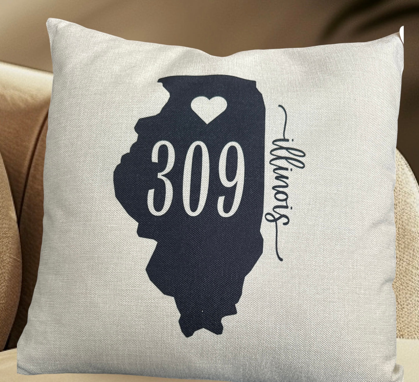 Custom Area Code Pillow Sham – Bring Home Closer!