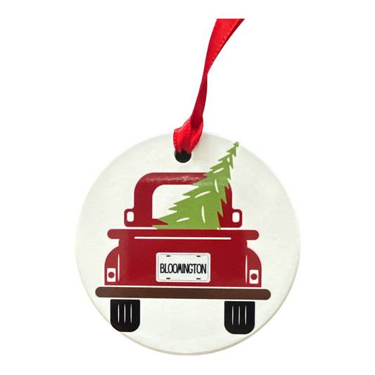 Bloomington Truck Ornament