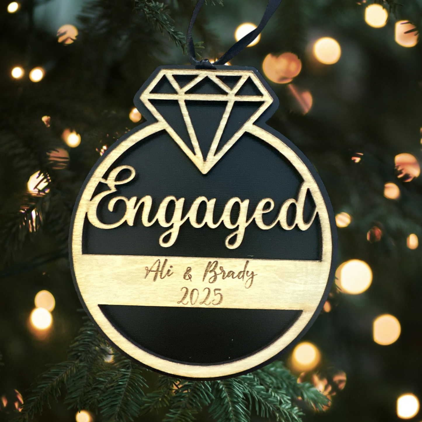 Engagement Ornament
