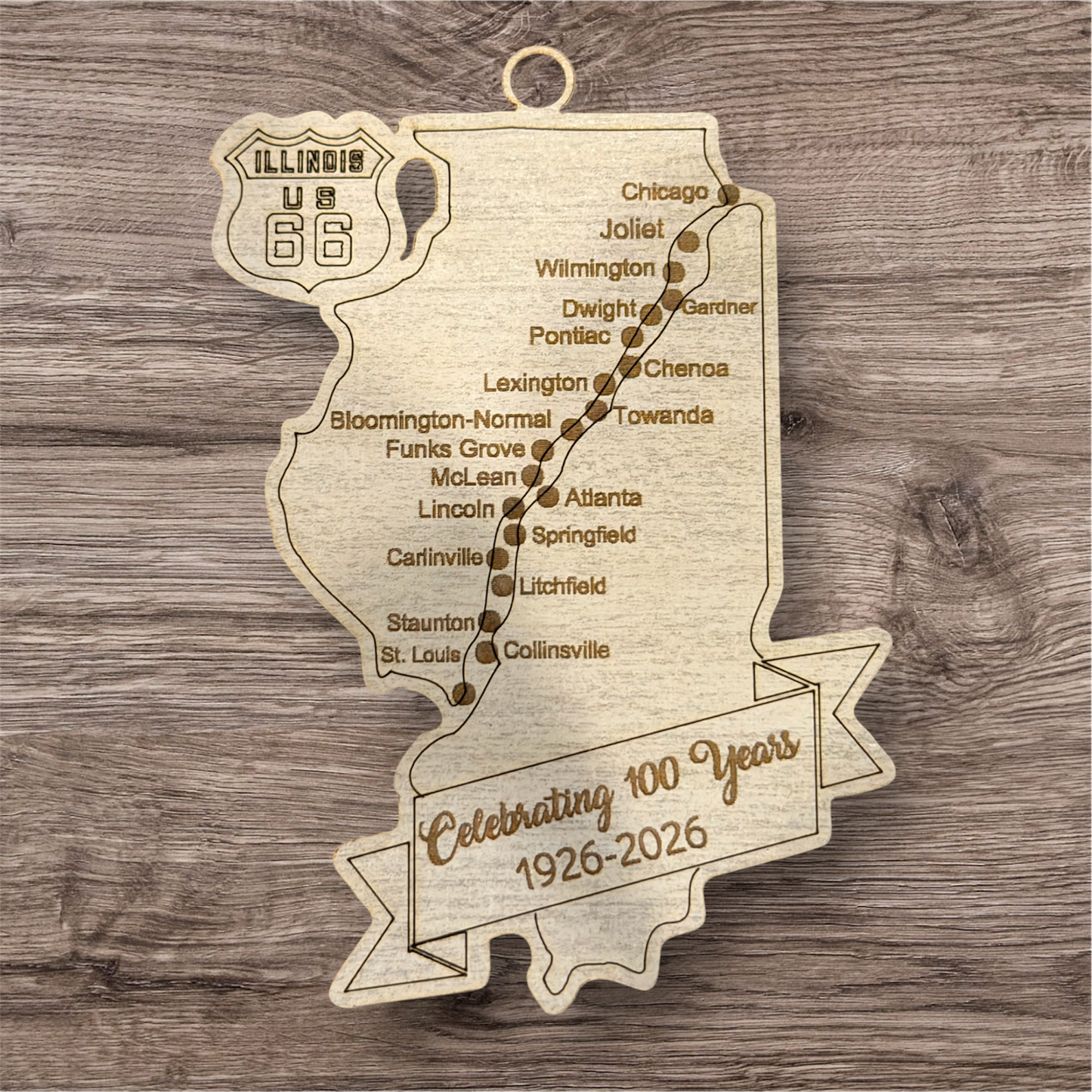 Illinois Route 66 SVG Digital Download