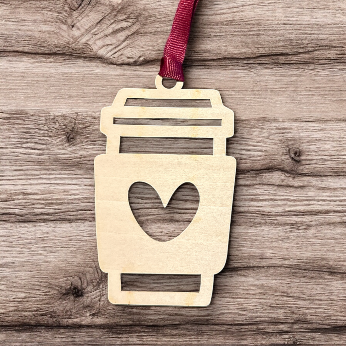 Coffee & Chaos – Story Card Ornament