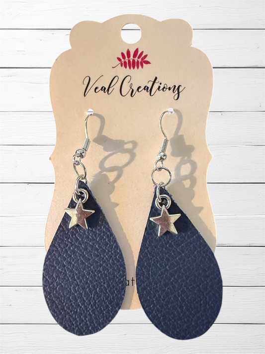 Celebrate America Earrings with Bronze Star