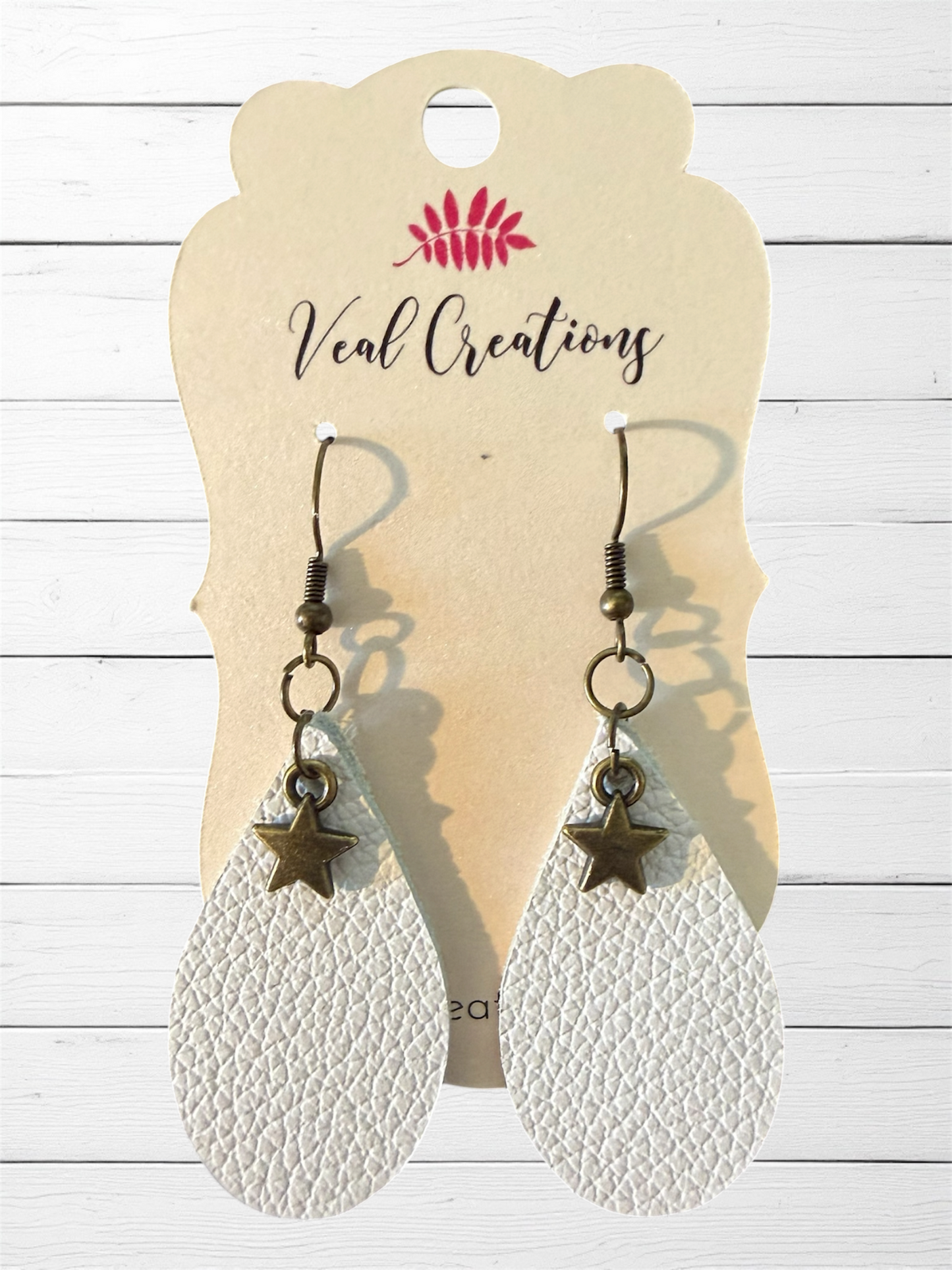 Celebrate America Earrings with Bronze Star