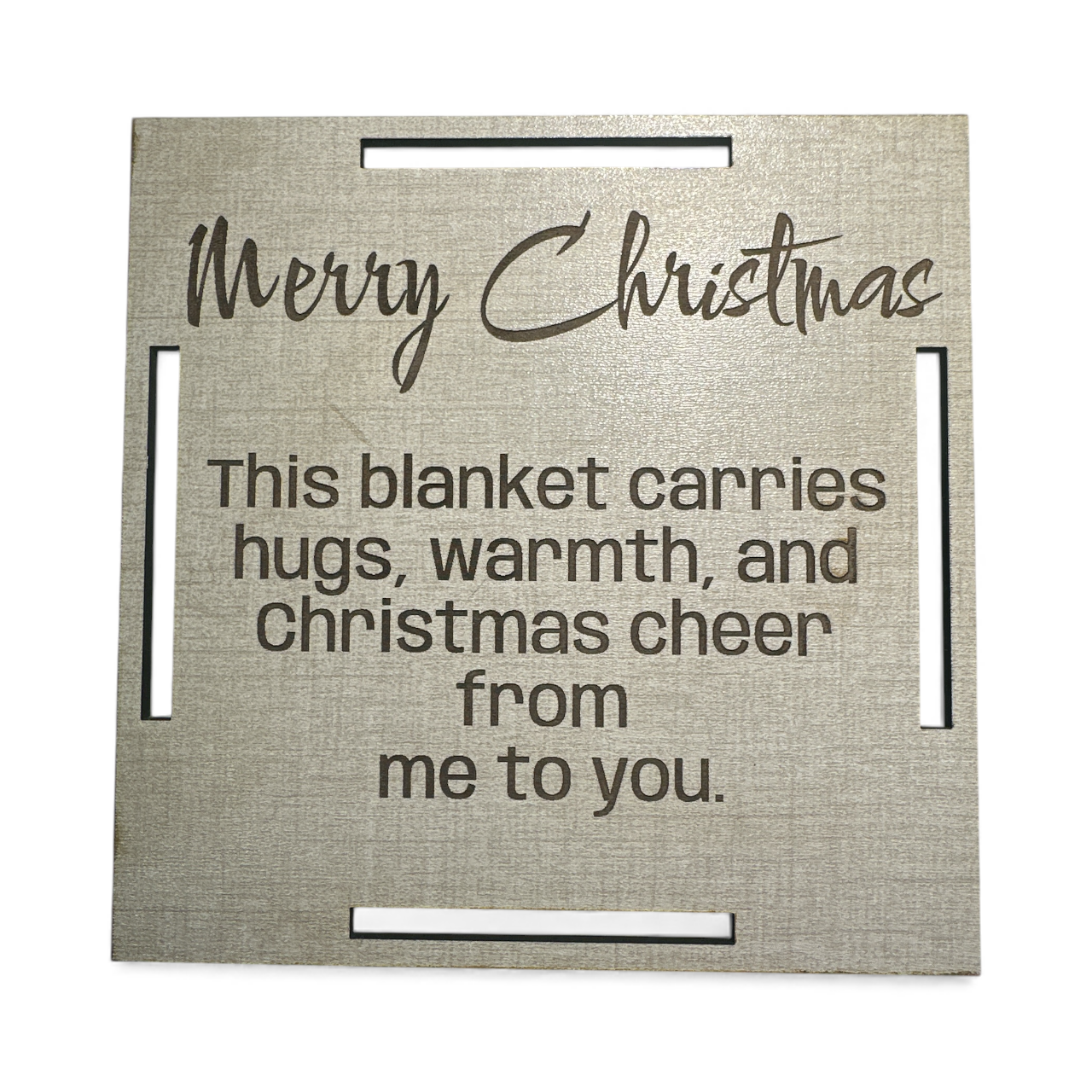 Christmas Blanket Tags