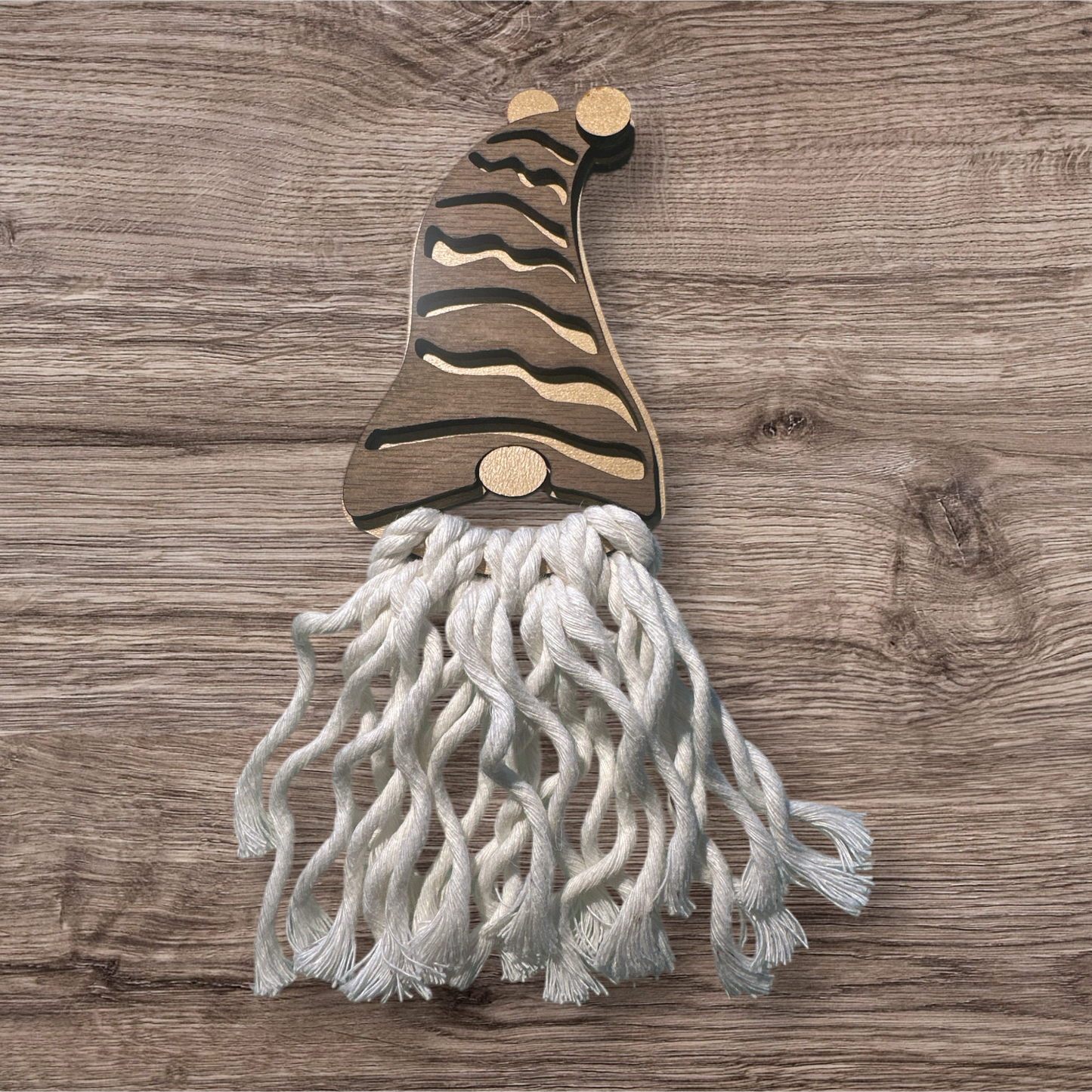 Gnome Santa Ornament