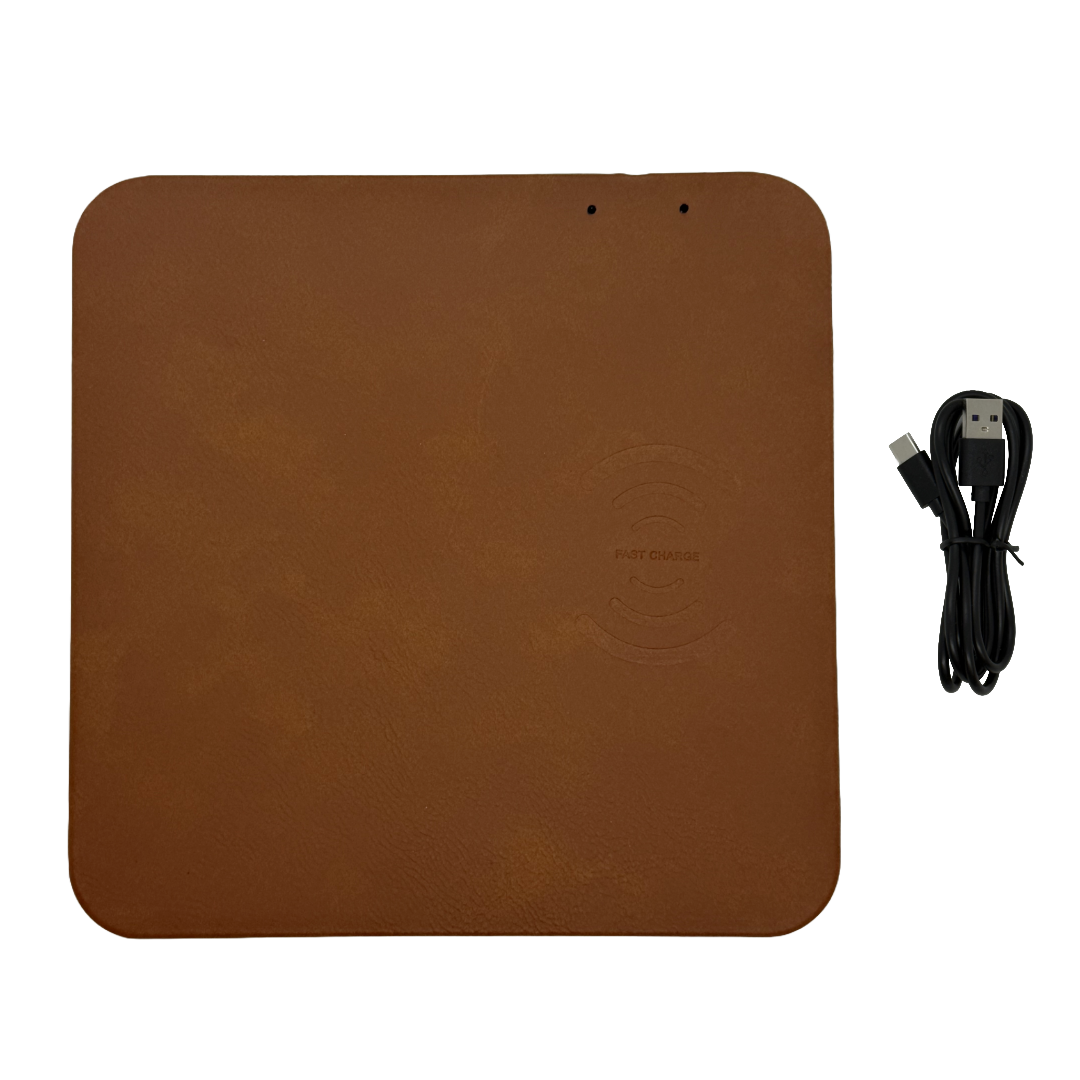 Leatherette Charging Mat – Laser Engravable