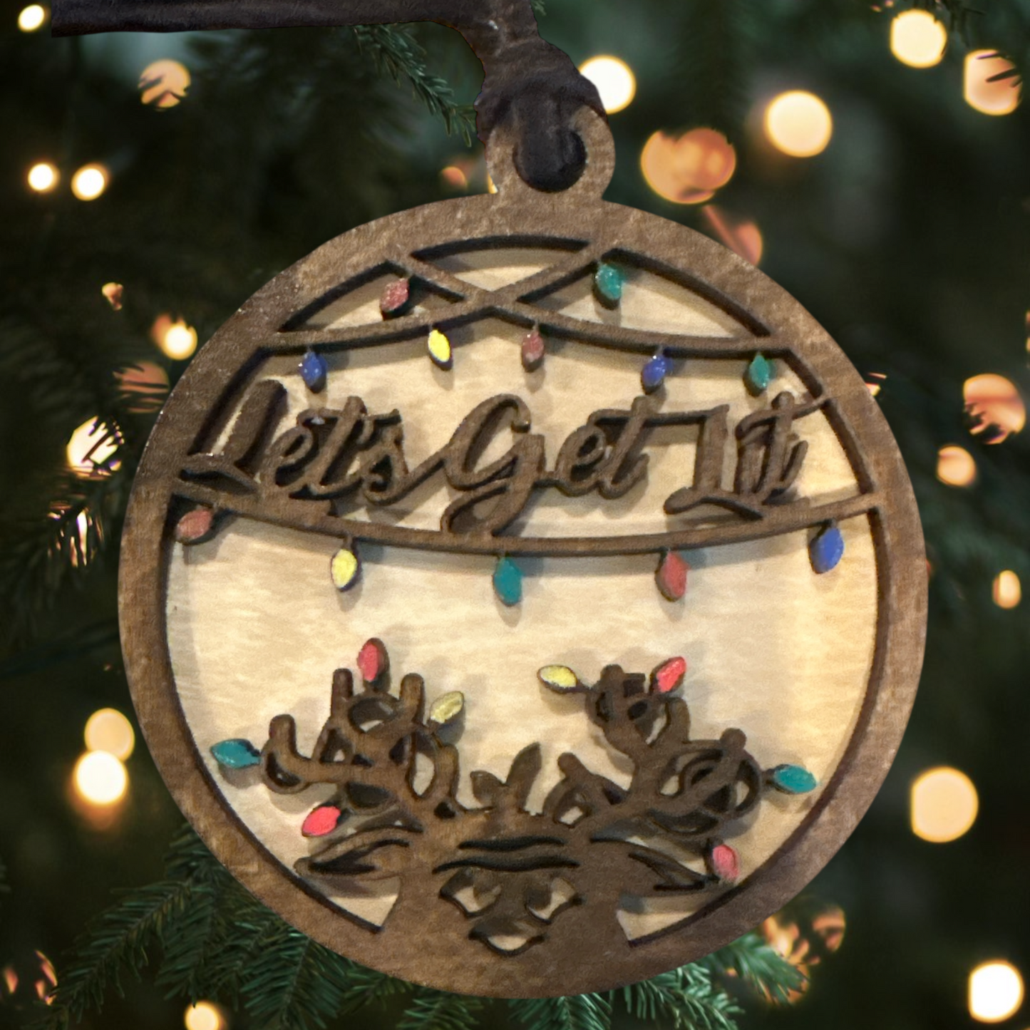 Let’s Get Lit Ornament