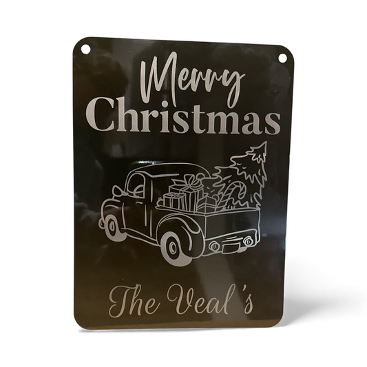 Holiday Custom Aluminum Garden Signs