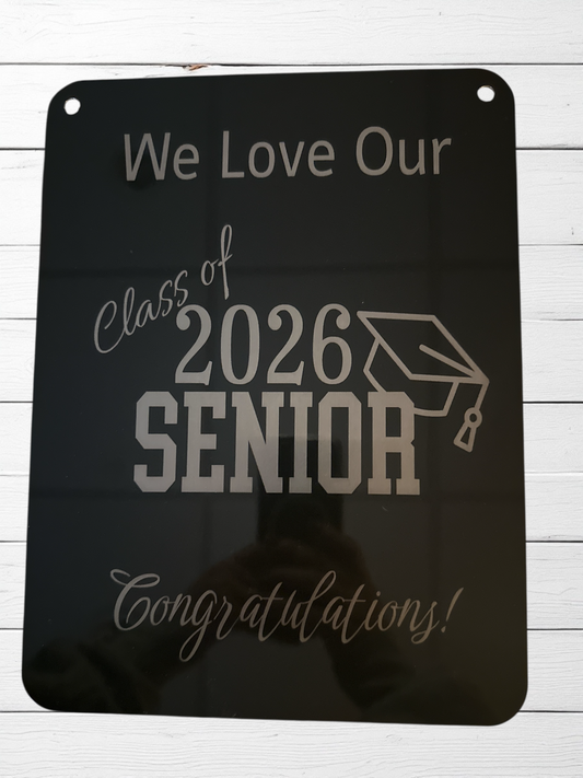 Senior Graduate Garden Yard Sign - Graduate Edition