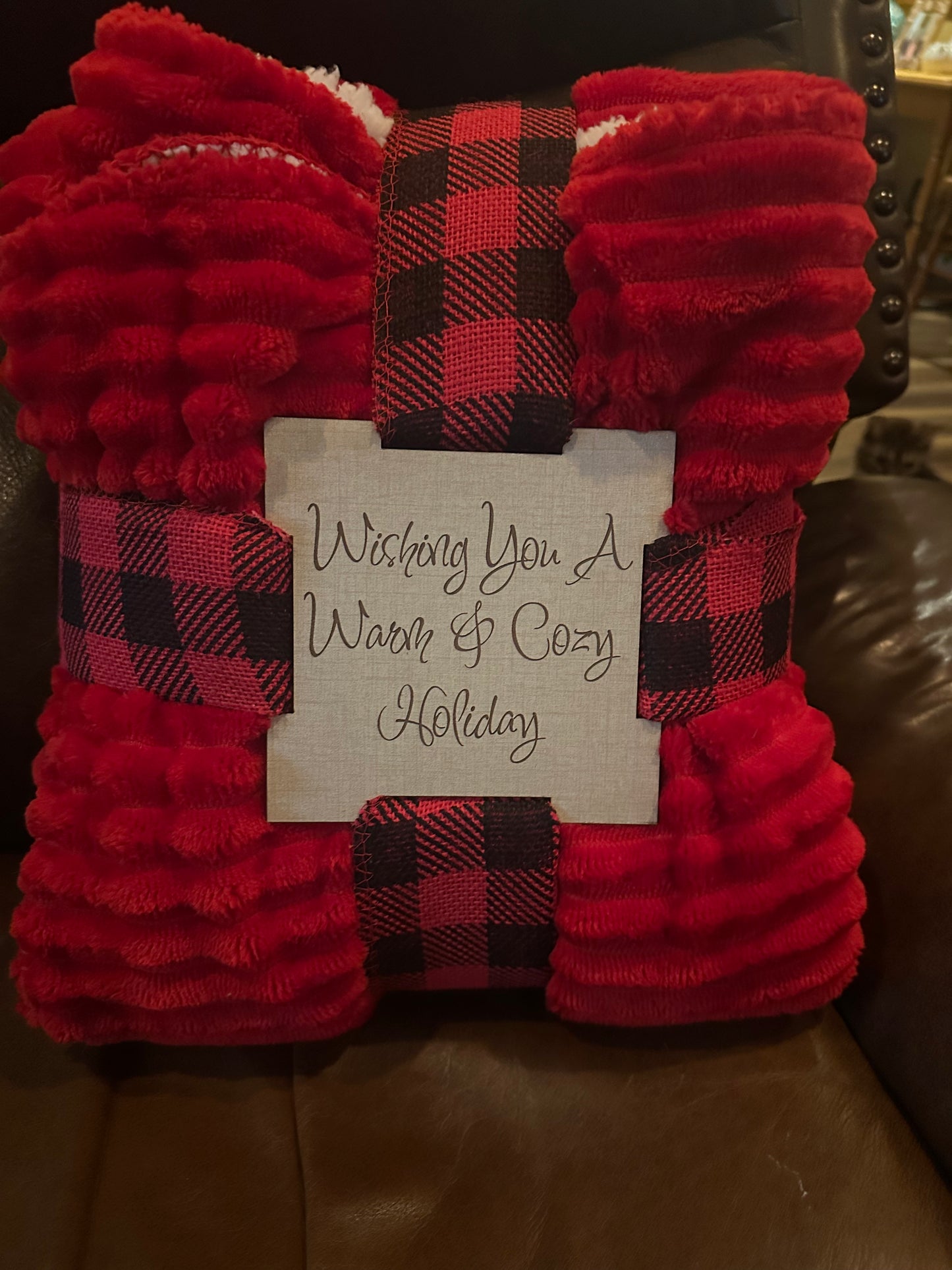 Christmas Blanket Tags