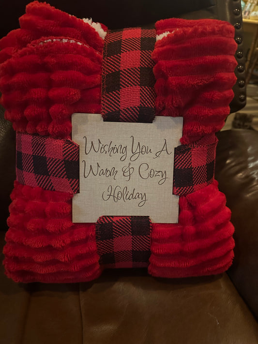 Christmas Blanket Tags