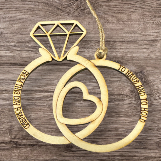 A Lifetime of Love and Laughter – Marriage Story Card Ornament