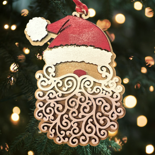 Santa Ornament