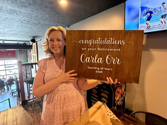 Custom Memory Board | Personalized Signature Keepsake