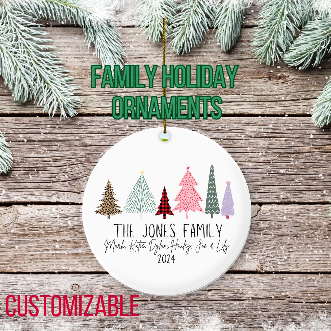 Holiday Ornament Trees - Custom